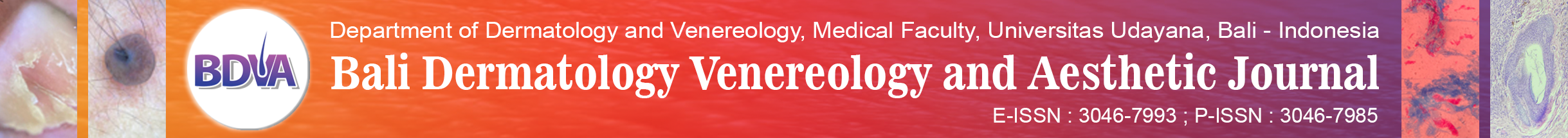 Bali Dermatology Venereology and Aesthetic Journal